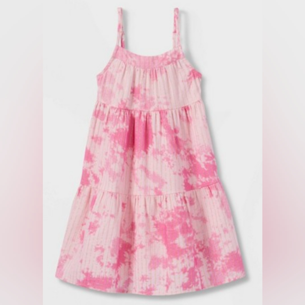 Girl's pink tank dress size 2T
